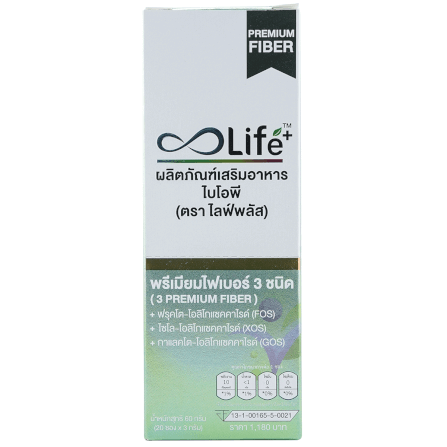 ไลฟ์ พลัส ไบโอพี ไฟเบอร์ 1 กล่อง_0